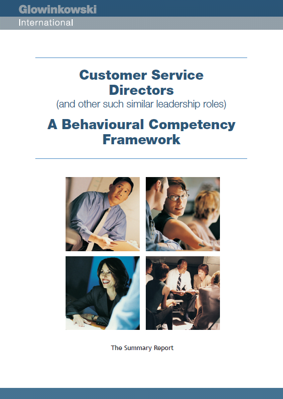 Customer Service Directors: A behavioural competency framework – The Summary Report (2010)