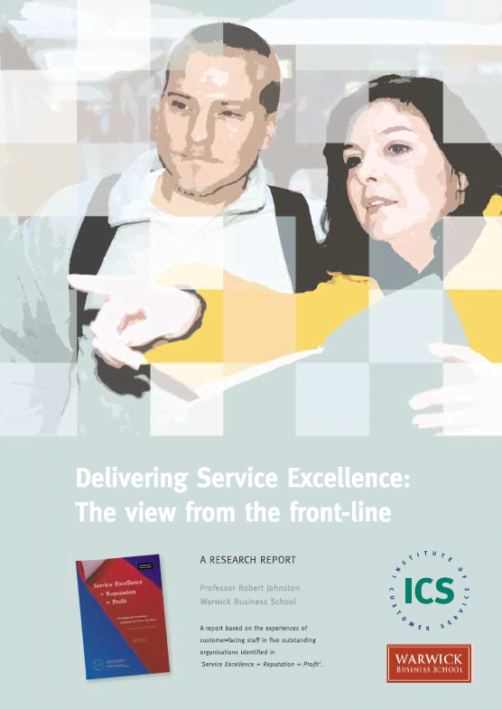 Delivering Service Excellence: The view from the front-line (2003)