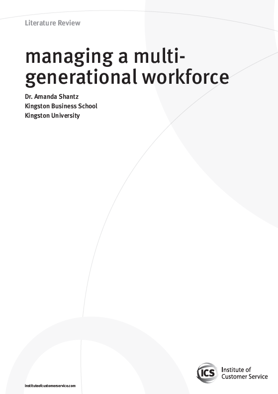 Managing a multi-generational workforce (2010)