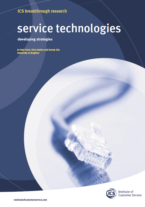 Service Technologies: Developing strategies (2006)