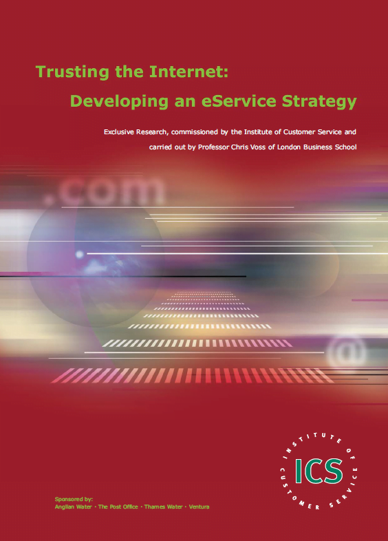 Trusting the Internet: Developing an eService Strategy (2001)