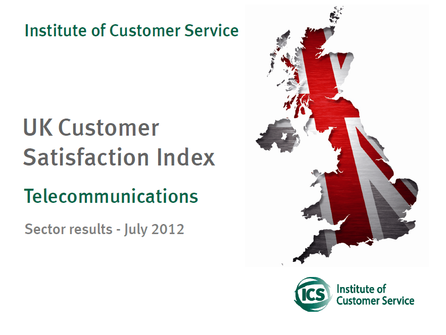 UKCSI Telecommunications & Media Sector Report – July 2012