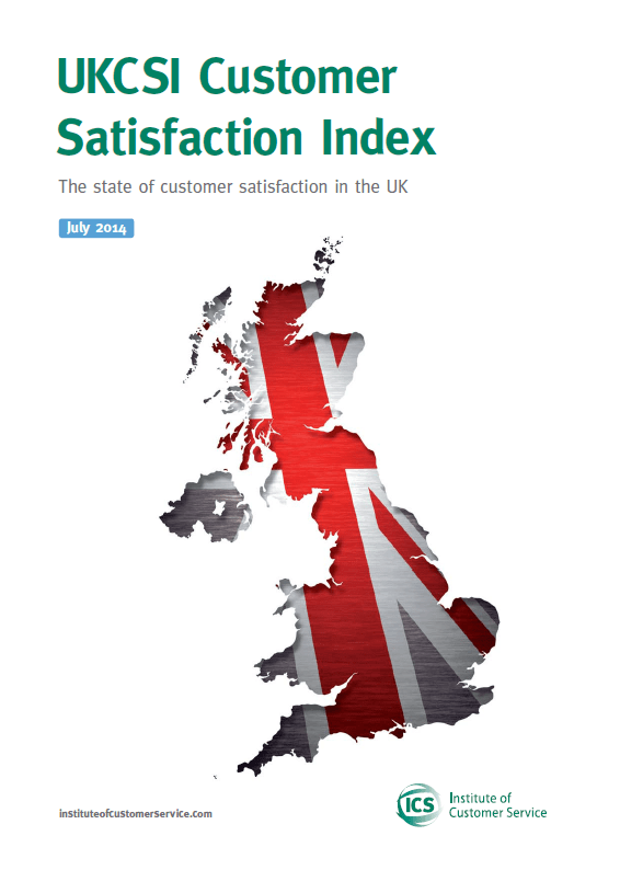 UKCSI: The state of customer satisfaction in the UK – July 2014