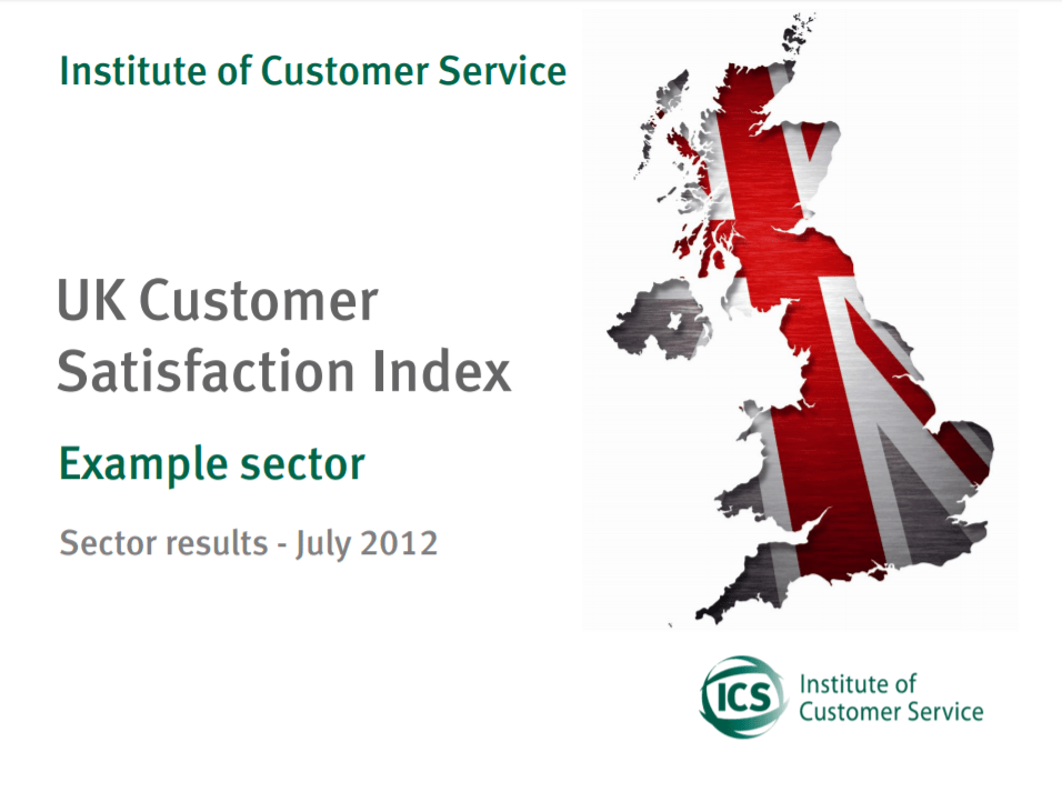 UKCSI Sample Sector Report – July 2012