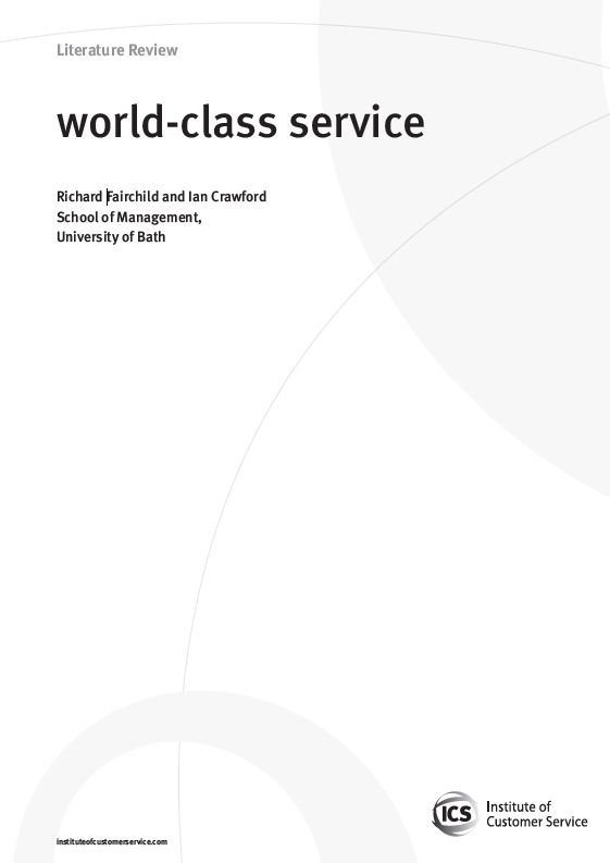 World-class Service (2010)
