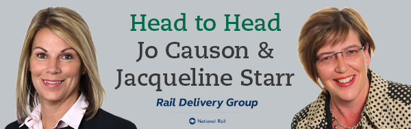 Head to Head - Jacqueline Starr (Rail Delivery Group)