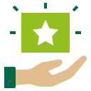 Brand awareness flat vector
