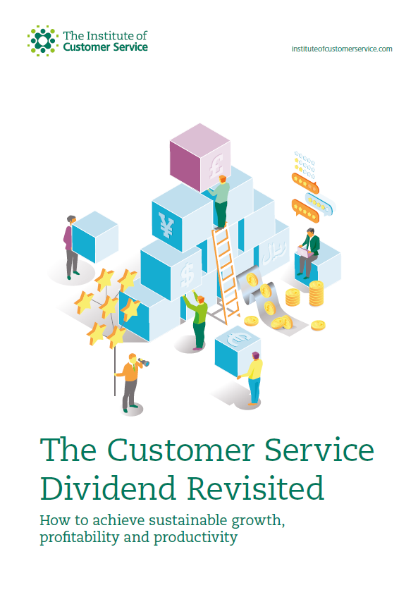 The Customer Service Dividend Revisited: How to achieve sustainable growth, profitability and productivity