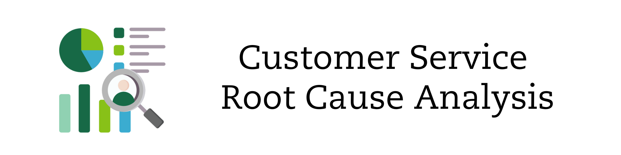 Customer Service Root Cause Analysis Website Banner