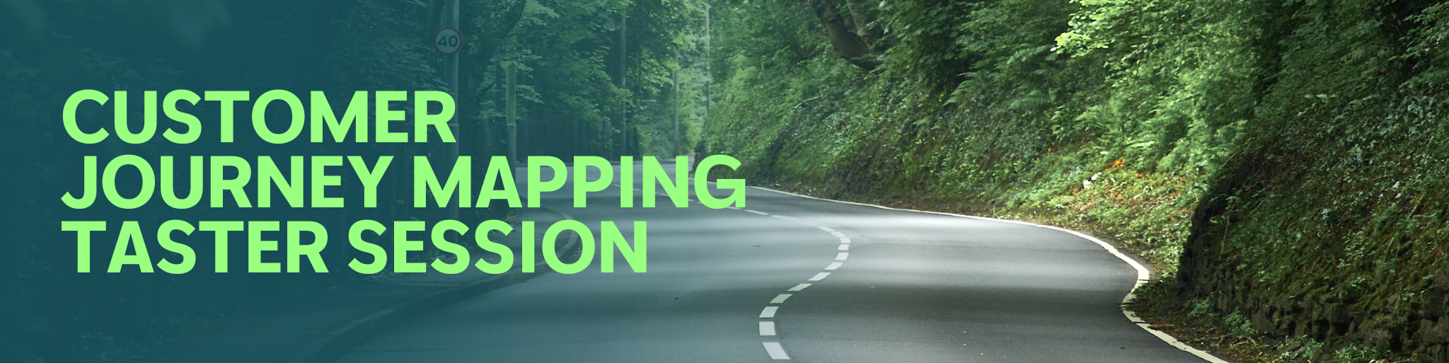 Customer Journey Mapping Taster - Landing Page Banner